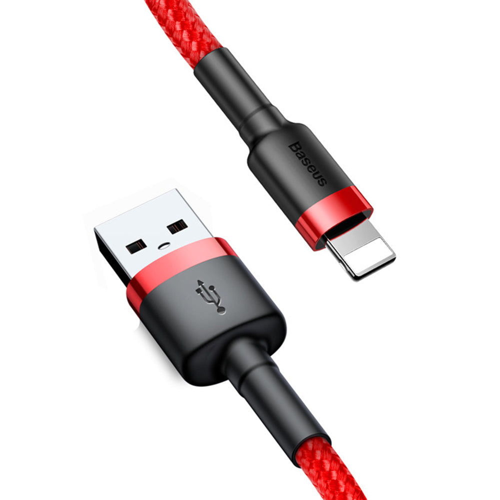 Baseus - Data Cable Cafule - USB to Lightning, 1m - Red
