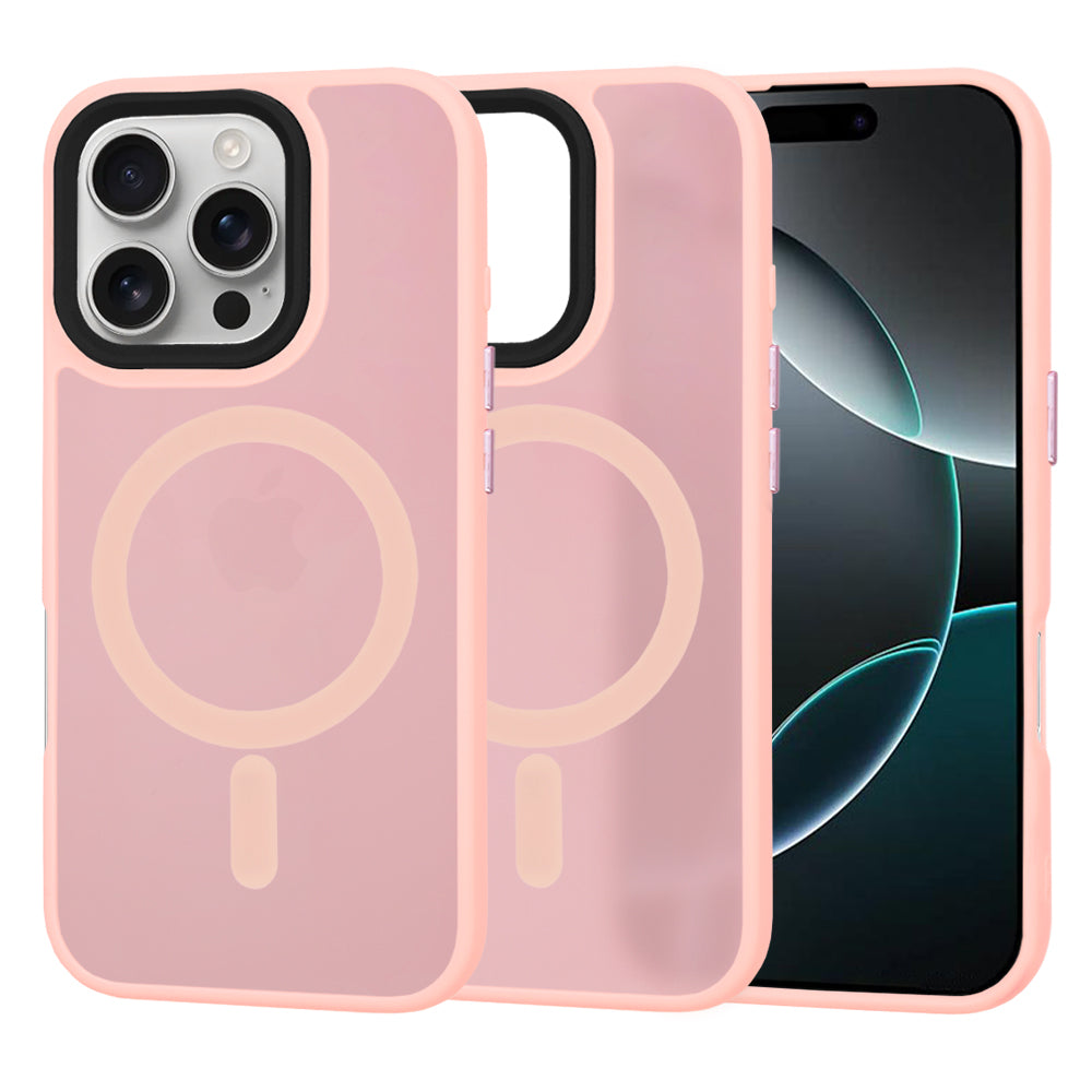 HaloFrost MagSafe Series - iPhone 16 Pro - Pink