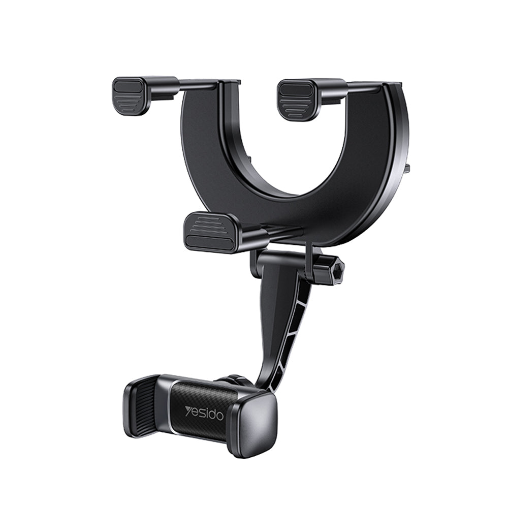 Yesido - Car Holder (C193) - for Rearview Mirror, Adjustable Angle - Black