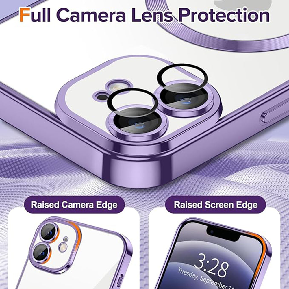 Luxury Crystal MagSafe - iPhone 12 - Light Purple