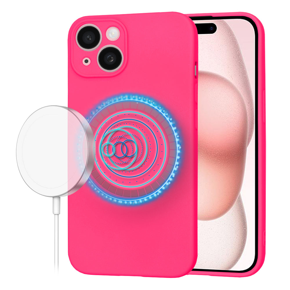 SoftFlex MagSafe - iPhone 15 - Hot Pink