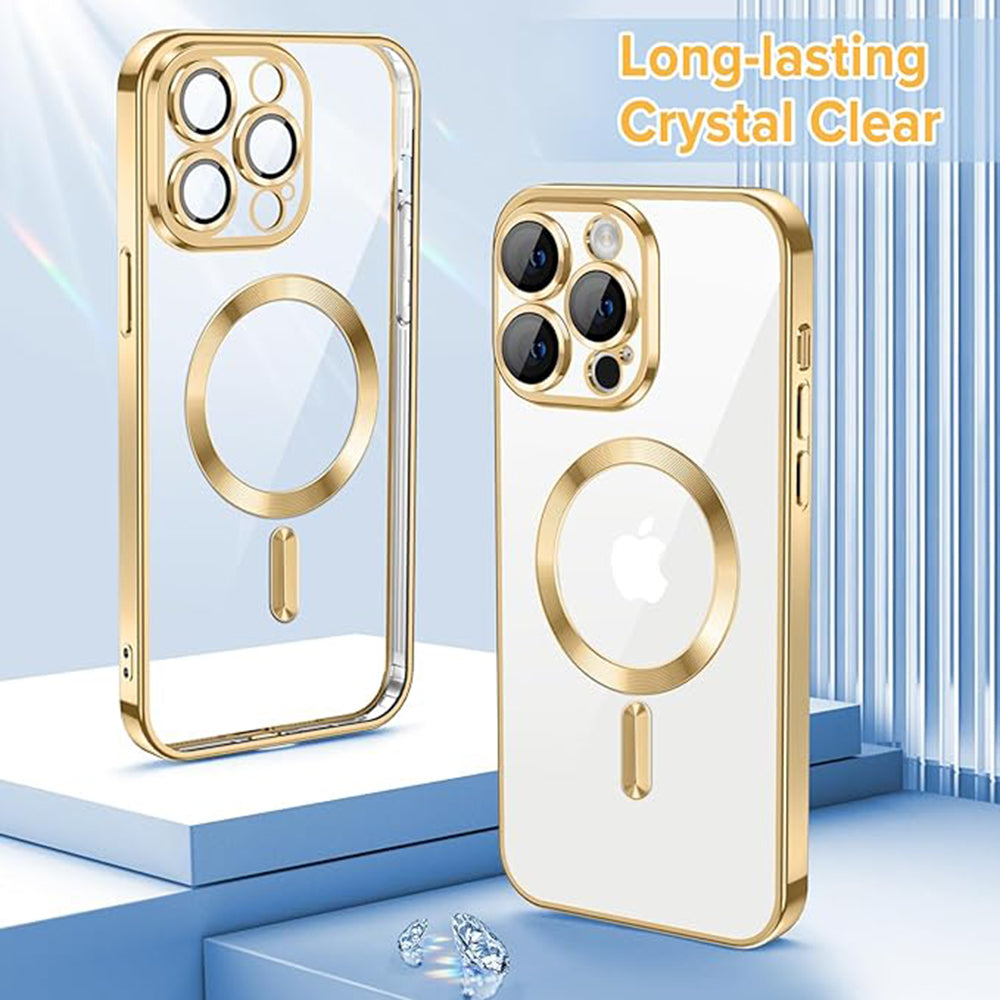 Luxury Crystal MagSafe - iPhone 12 Pro - Gold