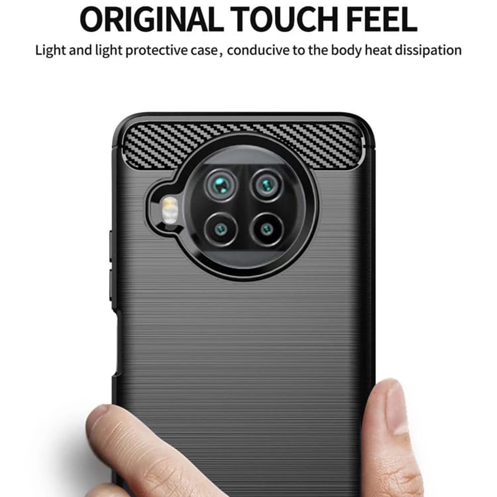 Carbon Silicone - Xiaomi Mi 10T Lite 5G - Black
