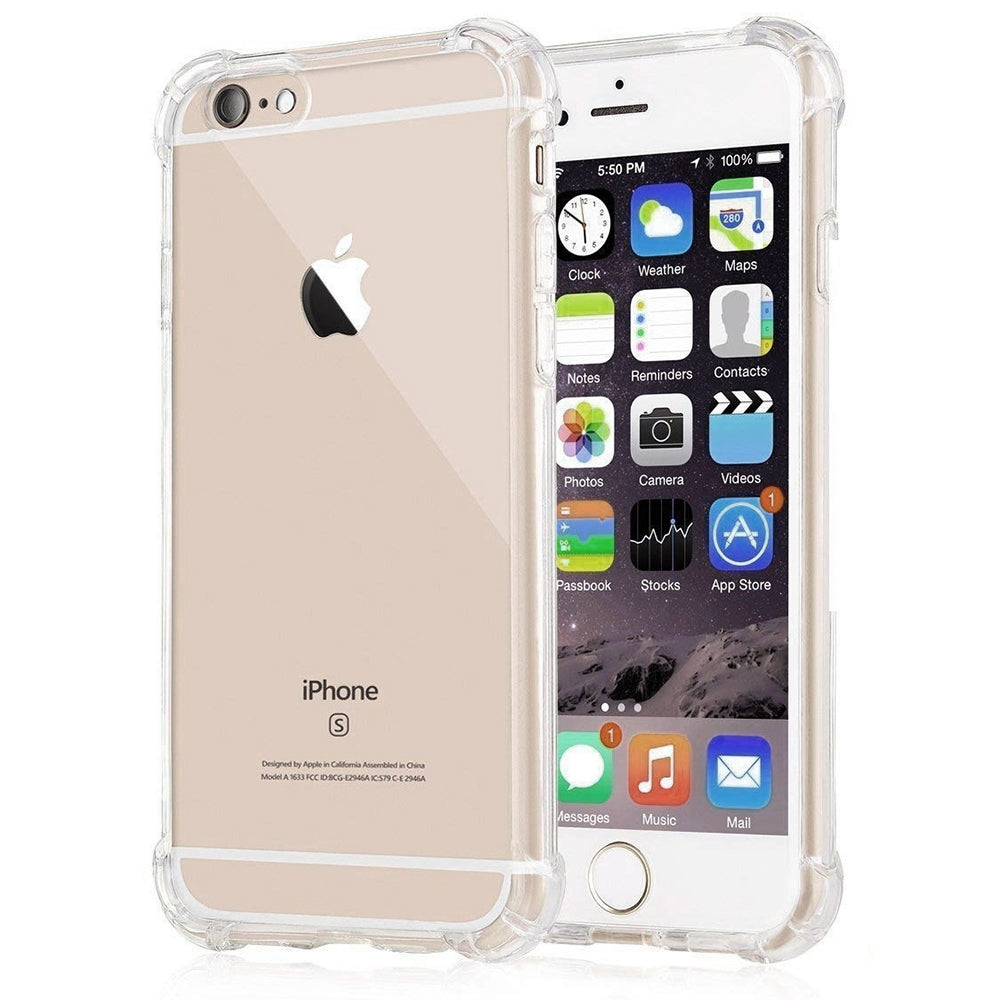 Shockproof Clear Silicone - iPhone 7/8/SE 2, SE 2020/SE 3, SE 2022 - Clear