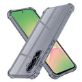 Shockproof Clear Silicone - Samsung Galaxy A56 5G - Smoke Black