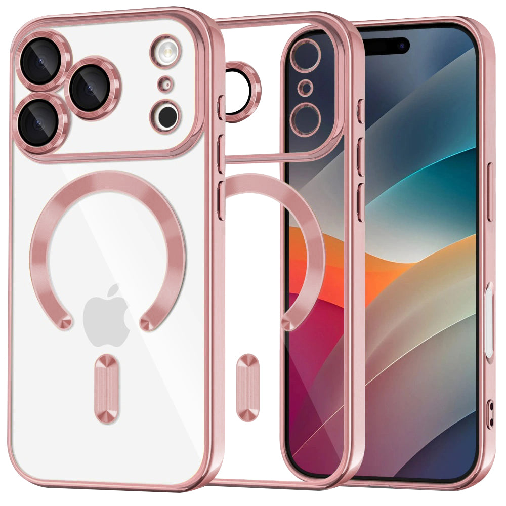 Luxury Crystal MagSafe - iPhone 17 Pro Max - Pink