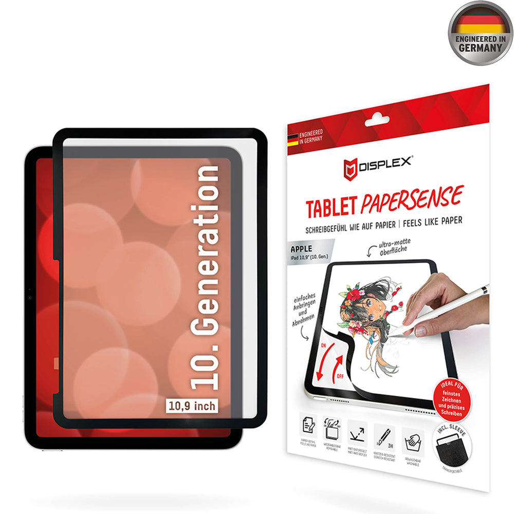 Displex PaperSense - iPad 10 (2022) 10.9 - Black