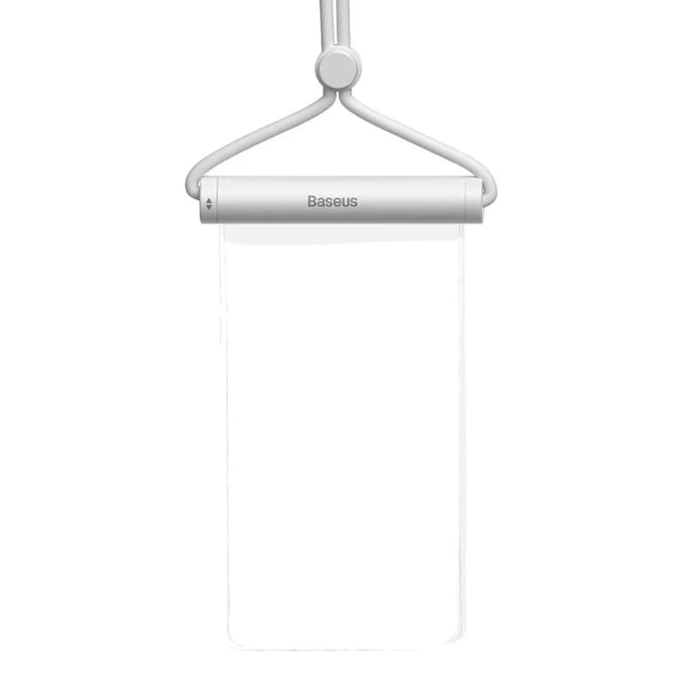 Baseus - Waterproof Case - IPX8 for Phone 7.2" - White