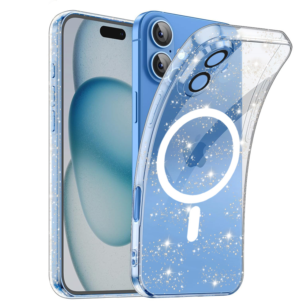 SparkleSkin MagSafe Series - iPhone 16 - Clear