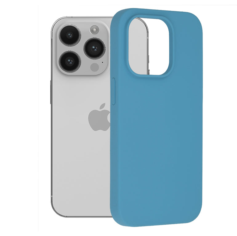 Soft Edge Silicone - iPhone 14 Pro - Denim Blue