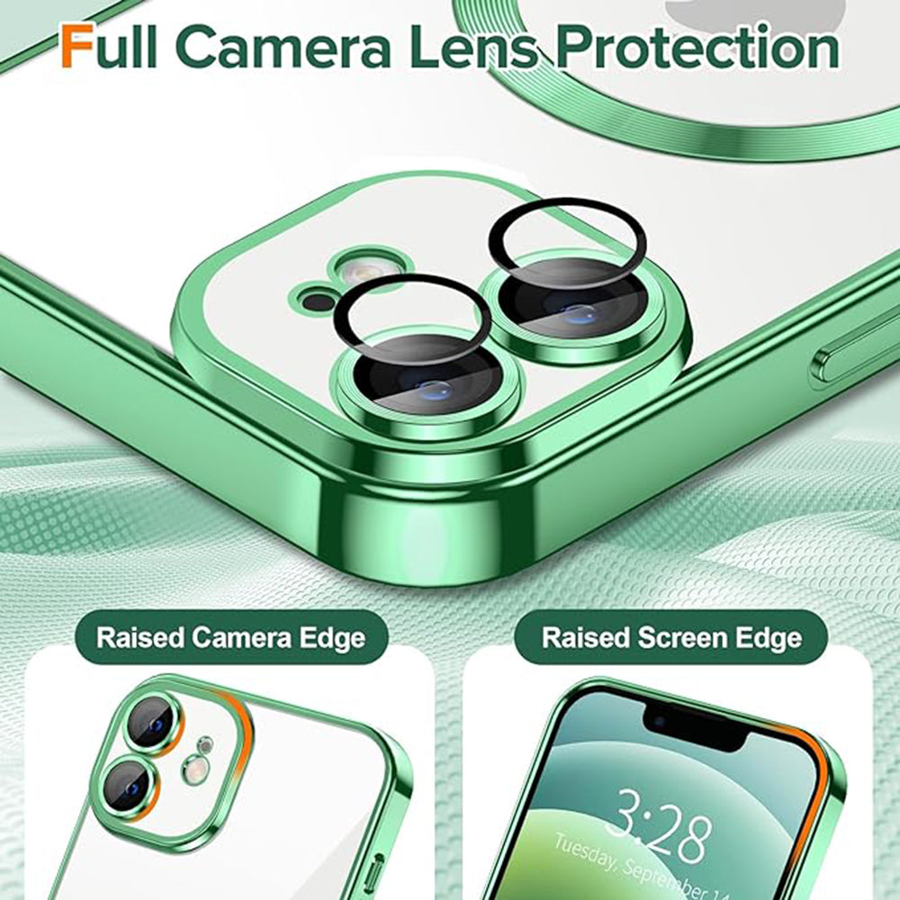 Luxury Crystal MagSafe - iPhone 12 - Light Green