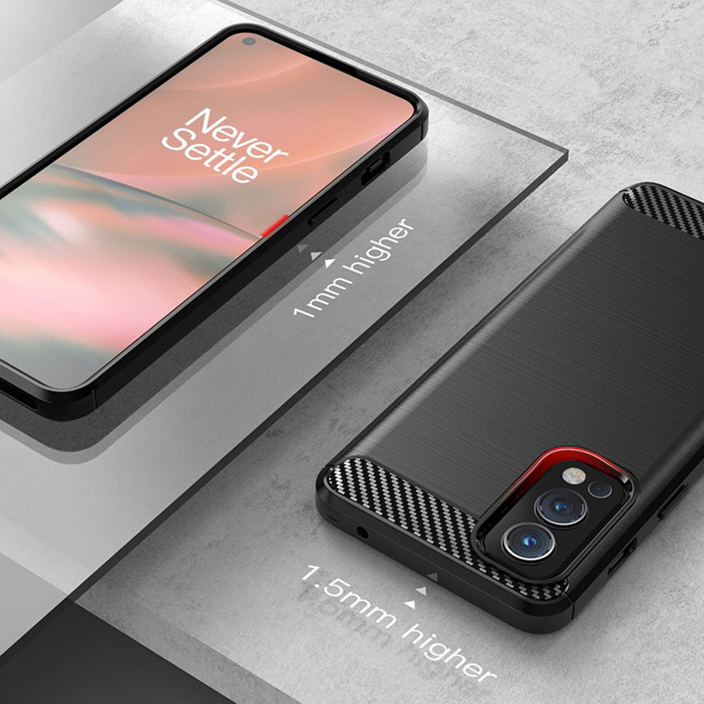 Carbon Silicone - OnePlus Nord 2 5G - Black