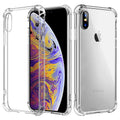 Shockproof Clear Silicone - iPhone X/XS - Clear