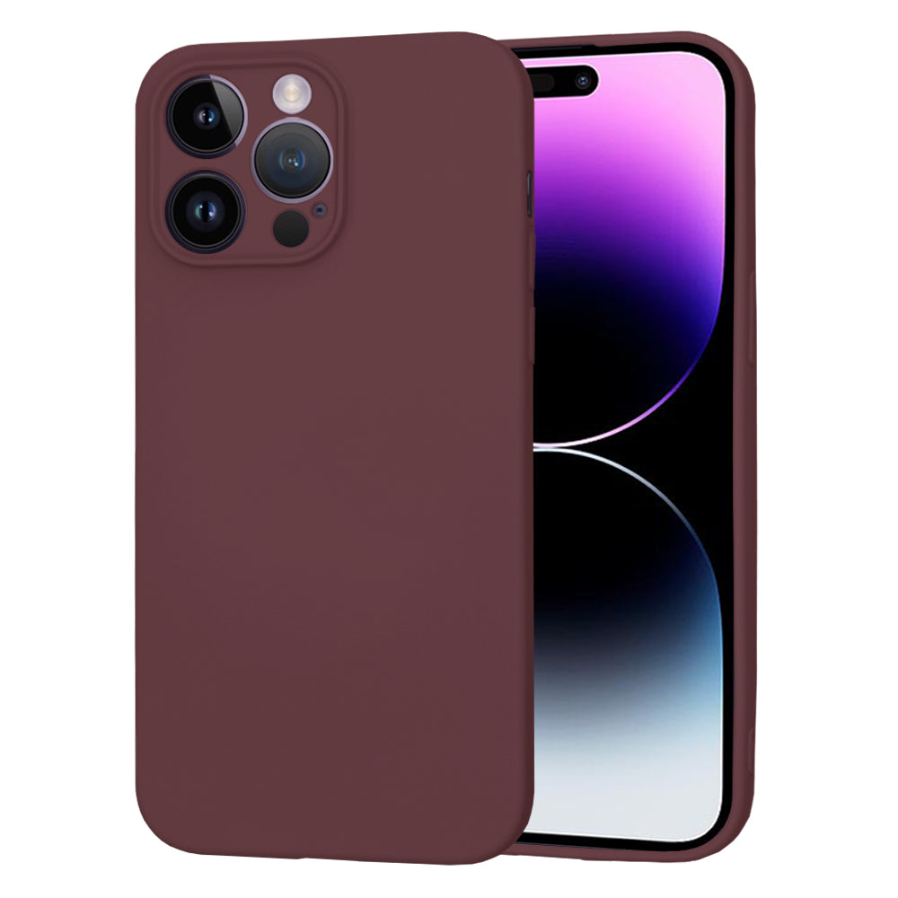 SoftFlex - iPhone 14 Pro Max - Plum Red
