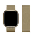 FORCELL magnetic stainless steel strap for APPLE Watch 42/44/45/49mm gold