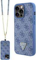 Guess - Crossbody 4G Metal Logo - iPhone 15 Pro - Blue