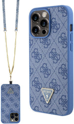 Guess - Crossbody 4G Metal Logo - iPhone 15 Pro - Blue
