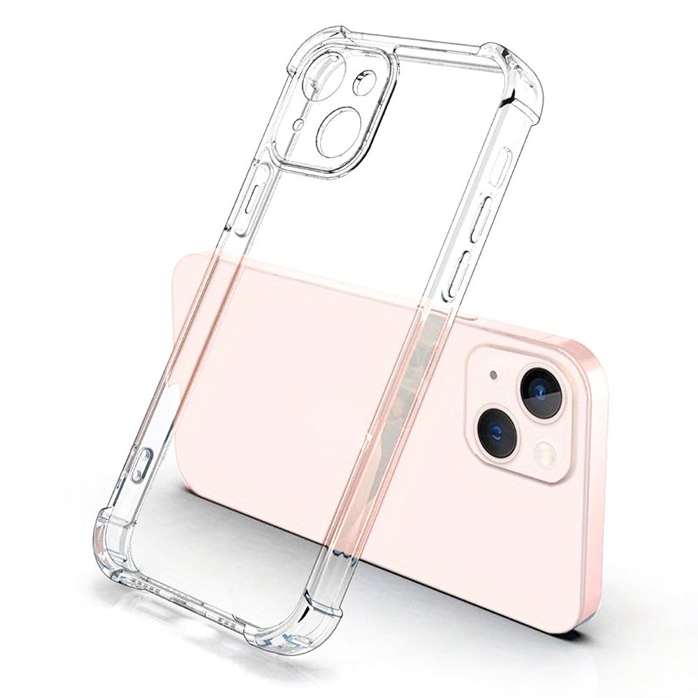 Shockproof Clear Silicone - iPhone 13 - Clear