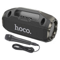 Hoco - Wireless Speaker- Portable, Bluetooth 5.3, TF, USB, AUX - Black