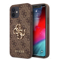 Guess - Hardcase 4G Big Metal Logo - iPhone 12 / iPhone 12 Pro - Brown