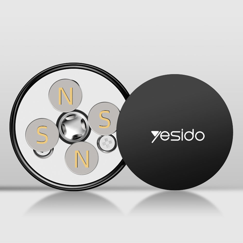 Yesido - Car Holder - Magnetic Grip, 360° Rotation - Black