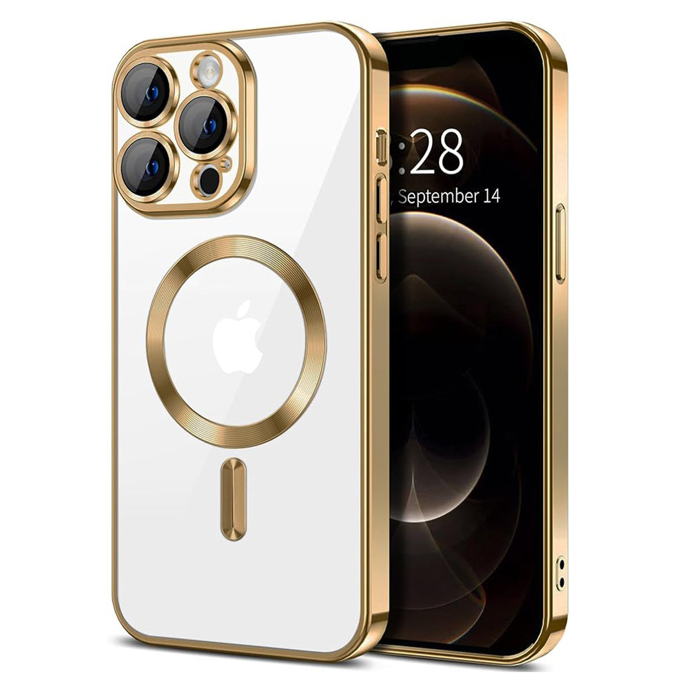Luxury Crystal MagSafe - iPhone 12 Pro Max - Gold