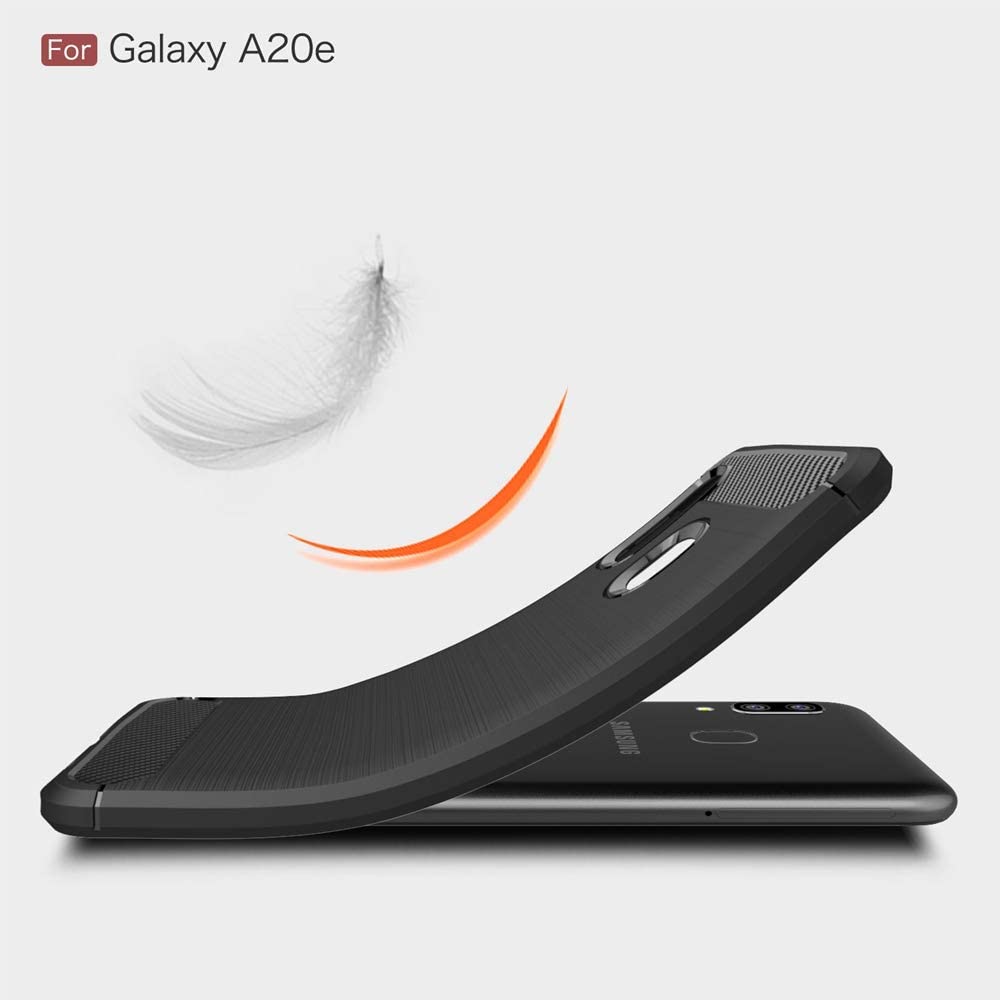Carbon Silicone - Samsung Galaxy A20e - Black