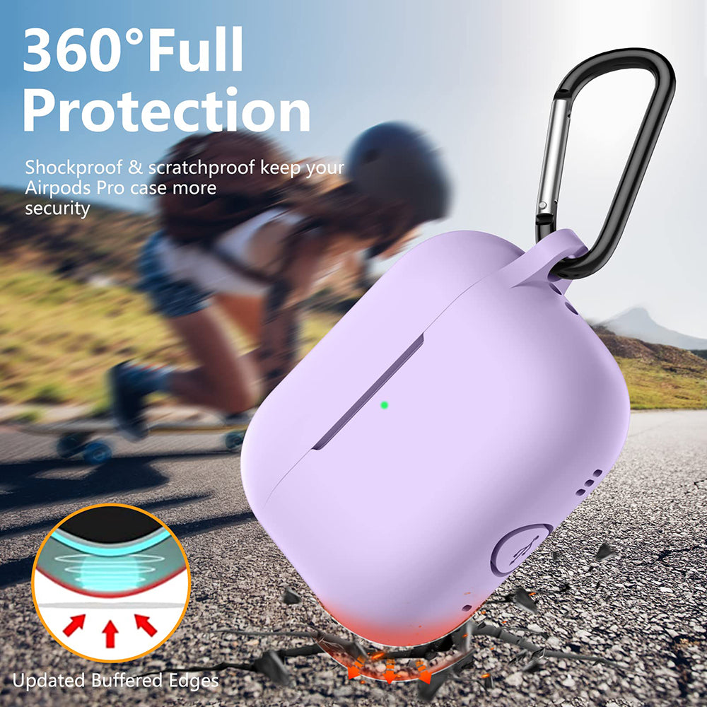 Silicone Case - for Apple AirPods Pro 1 / 2 - Purple