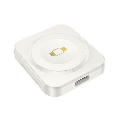 HOCO wireless charger compatible with APPLE iWatch 2,5W CQ16C milky white