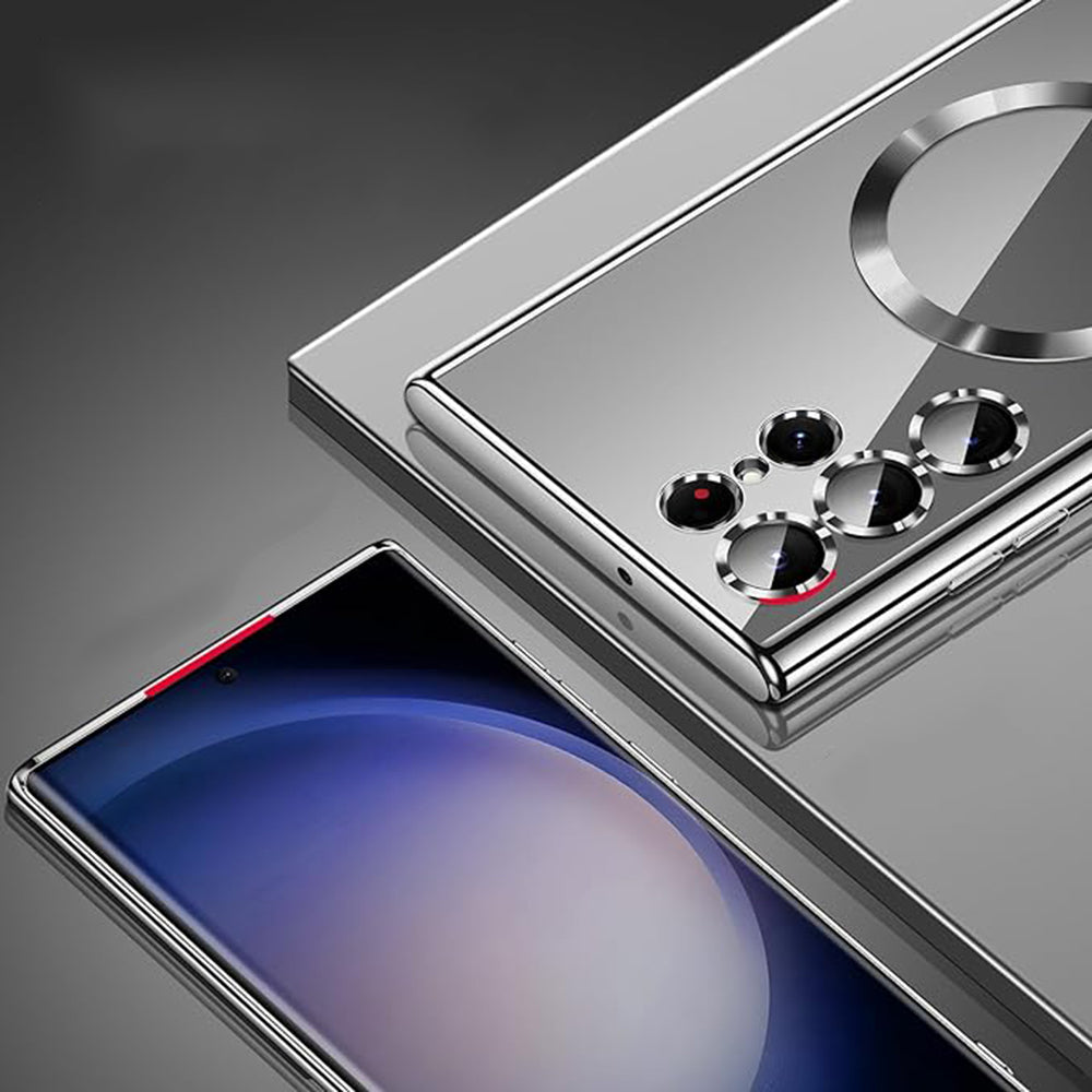 Luxury Crystal MagSafe - Samsung Galaxy S23 Ultra - Gold