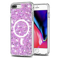 Sparkly Glitter MagSafe Case - iPhone 7 Plus/8 Plus - Magenta