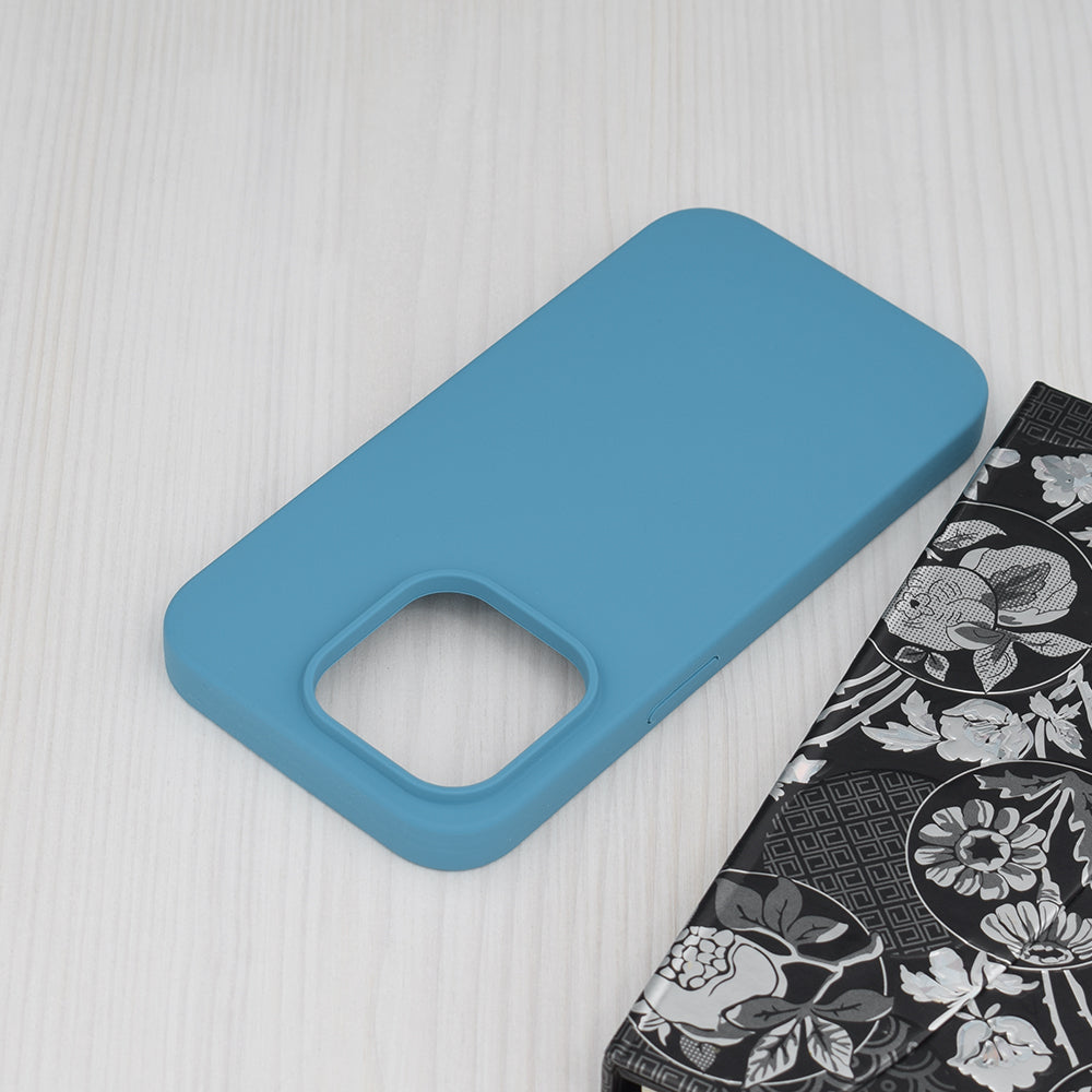Soft Edge Silicone - iPhone 14 Pro - Denim Blue