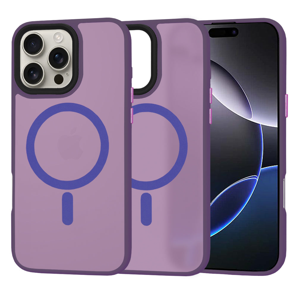 HaloFrost MagSafe Series - iPhone 16 Pro Max - Deep Purple
