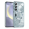 Luxury Glitter MagSafe - Samsung Galaxy S24 - Light Blue