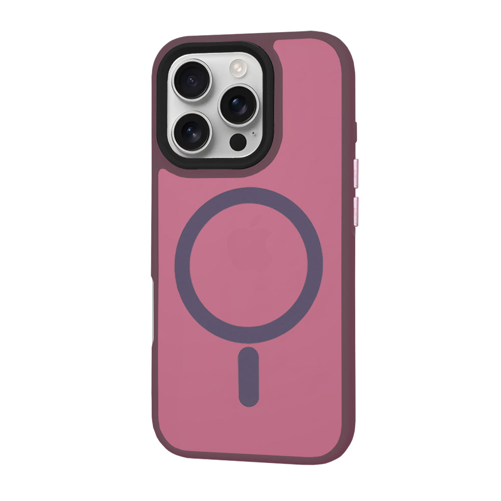 HaloFrost MagSafe Series - iPhone 16 Pro - Bordeaux