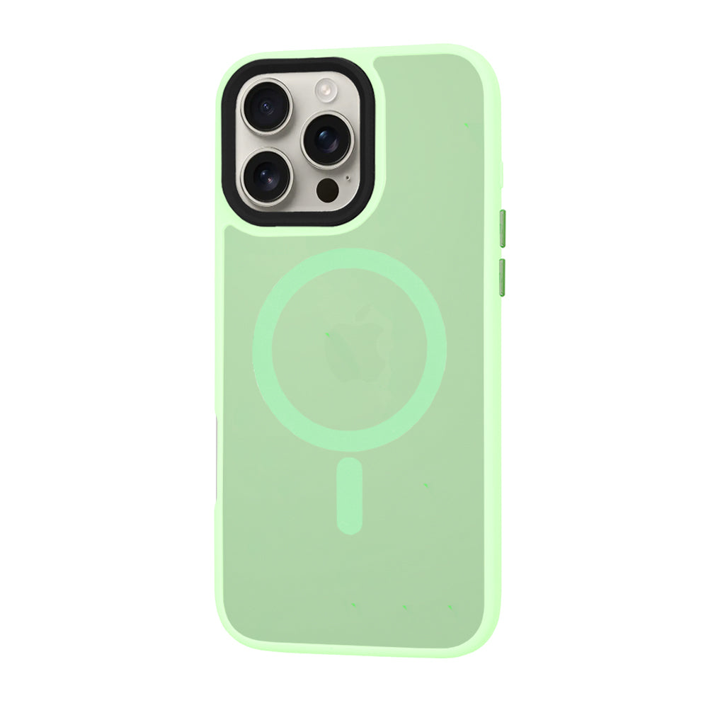 HaloFrost MagSafe Series - iPhone 16 Pro Max - Light Green