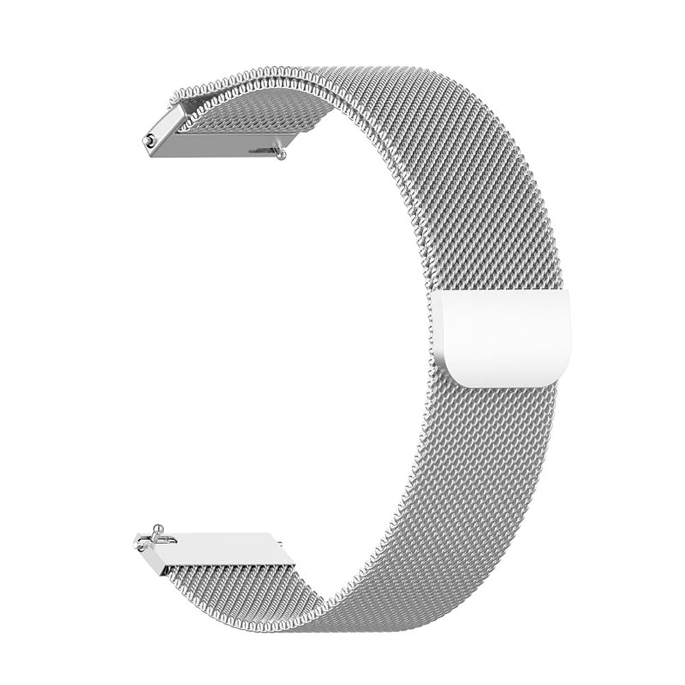 Watchband 22mm (W009) - Silver