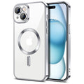 Luxury Crystal MagSafe - iPhone 15 - Silver