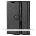 Leather Folio - Samsung Galaxy A36 5G - Black