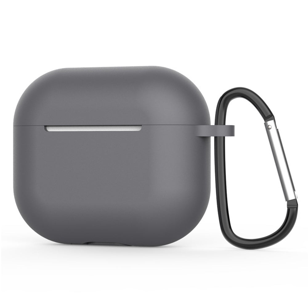 Silicone Case - for AirPods 4, Smooth Ultrathin Material - Gray