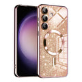 Luxury Glitter MagSafe - Samsung Galaxy S23 FE - Rose Gold