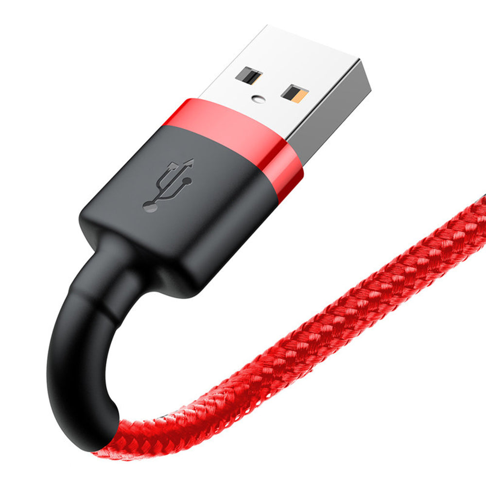 Baseus - Data Cable Cafule - USB to Lightning, 1m - Red