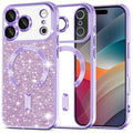 Luxury Glitter MagSafe - iPhone 17 Pro Max - Light Purple