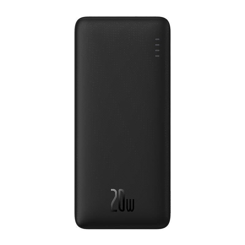 Baseus - Power Bank Airpow - USB, Type-C, 20W, 20000mAh - Black