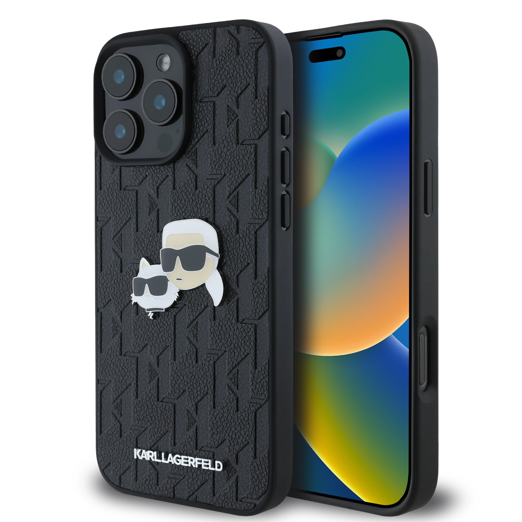 Karl Lagerfeld Case – iPhone 16 Pro Max (Μαύρο – KLHCP16XPGKLKCPK)