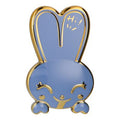 Phone stand RABBIT - stick- on - blue