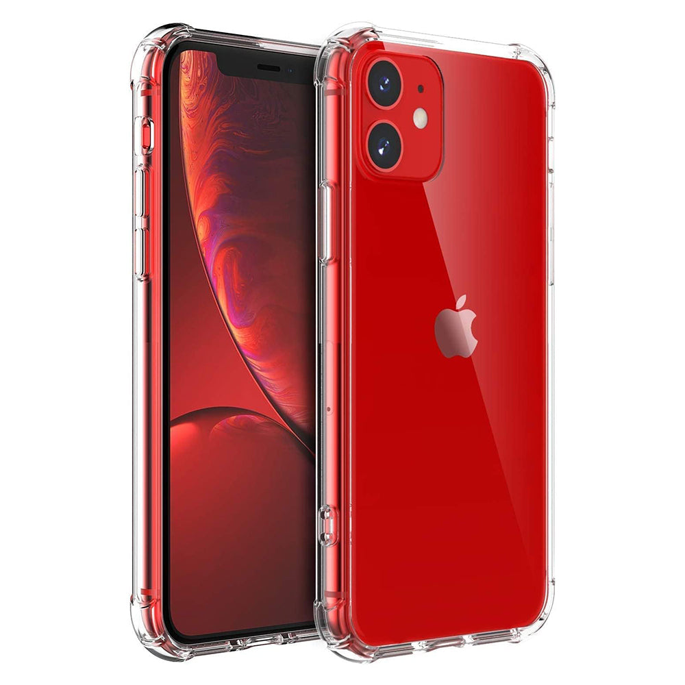 Shockproof Clear Silicone - iPhone 12 - Clear