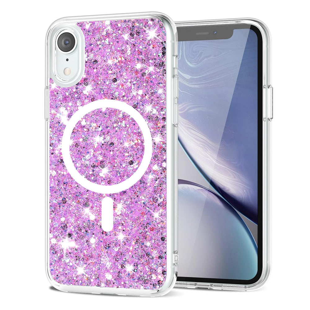 Sparkly Glitter MagSafe - iPhone XR - Magenta