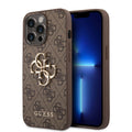Guess - Hardcase 4G Big Metal Logo - iPhone 14 Pro Max - Brown