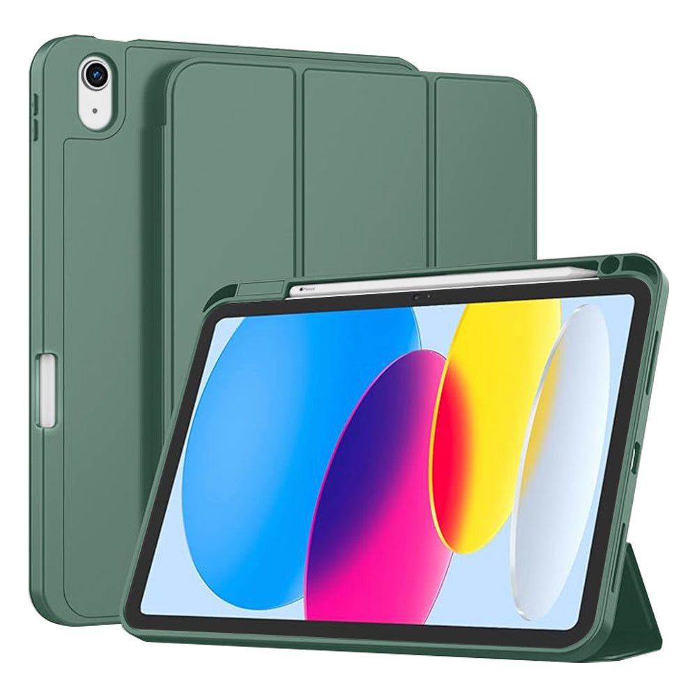 Flex Trifold (with Pencil Holder) - iPad 10 (2022) 10.9 / 11 (2025) - Green